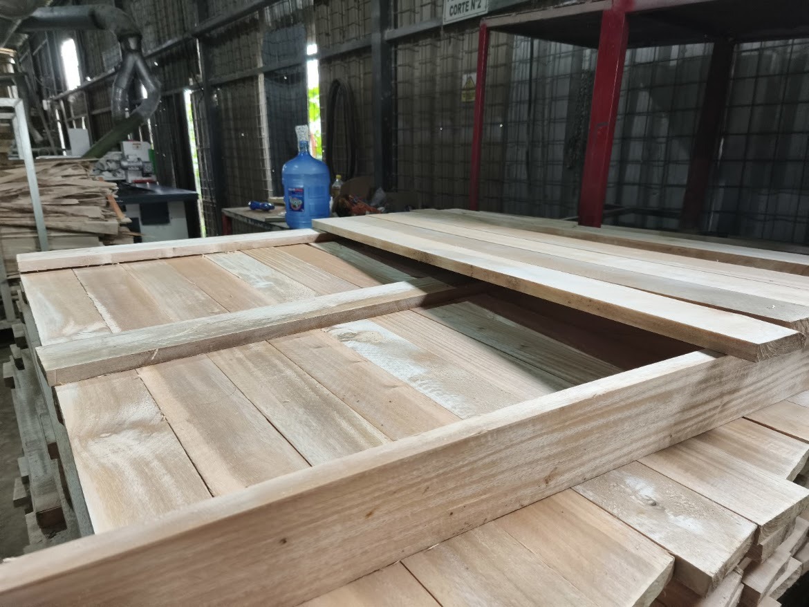 Gmelina industrial process